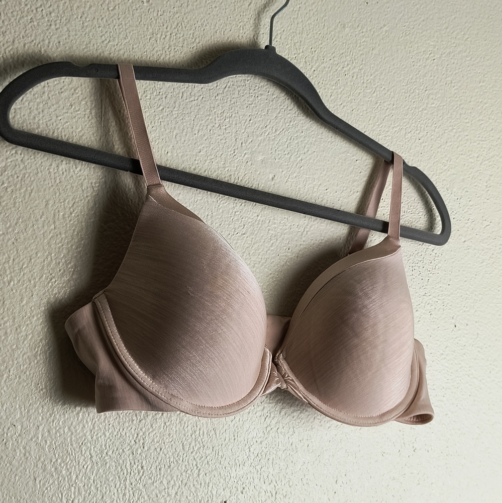 Vanity Fair Tan Underwire Bra Push Up Size 38B - Picture 2 of 5